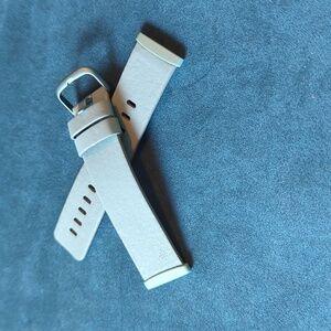 Fitbit Sense 2 Vegan leather, 24 mm watch band sea glass color